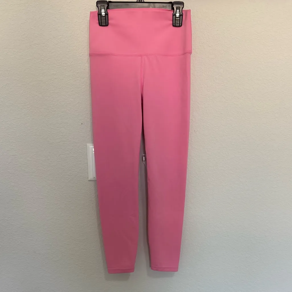 Carbon38 High Rise 7/8 Leggings Cloud Compression Morning Glory Pink Size Small - Image 3