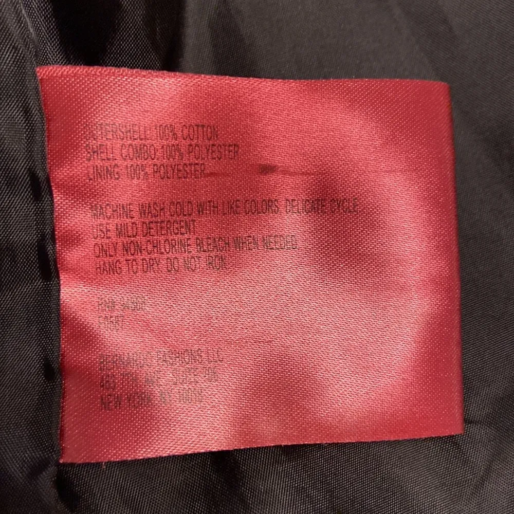 Collection by Bernardo Jacket size XL excellent condition long 30” bust 40” - Image 6