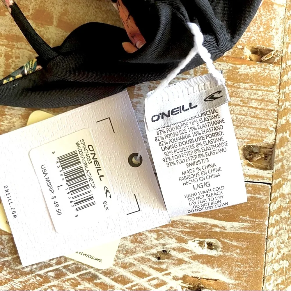 🌸👙O’Neill Van Don Bikini Top👙🌸NWT~lg - Image 13