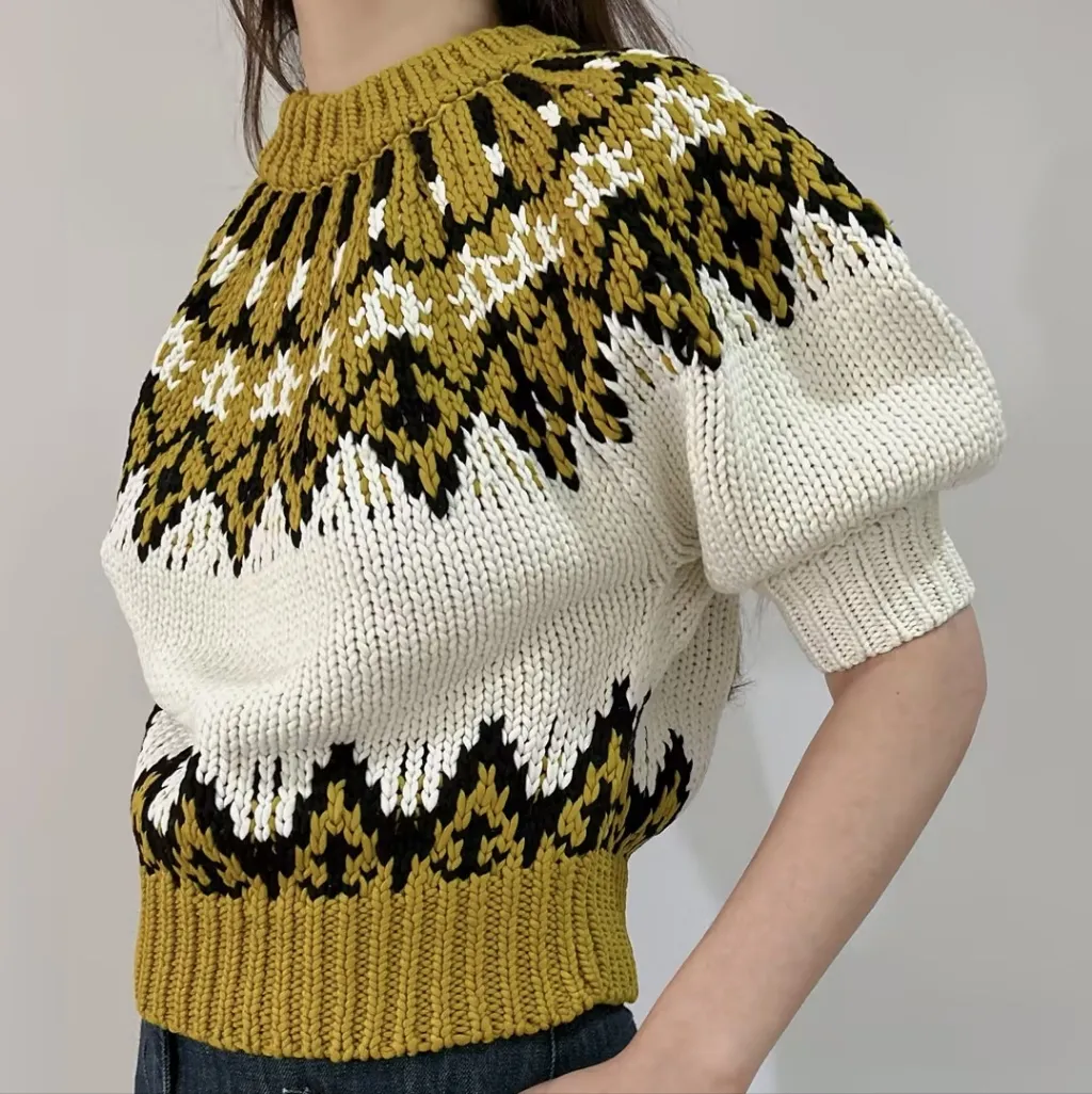 Altuzarra  Marty Sweater - Python Fairisle in S - Image 2
