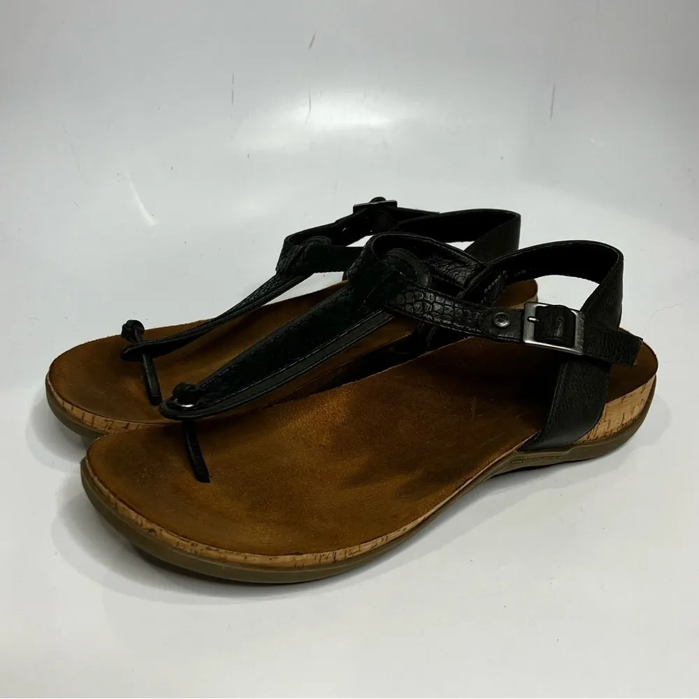 Bearpaw sandals black‎ size 8 - Image 3