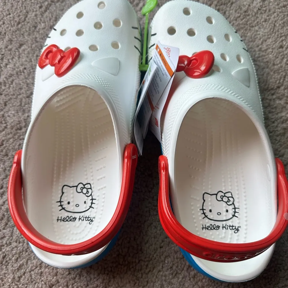 Crocs Classic Hello Kitty Clogs m9/w11 - Image 10