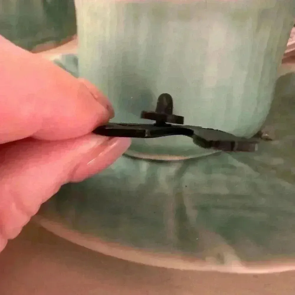 Jean jacket pin Blue - Image 3