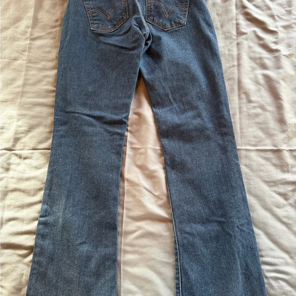 Levi's Dark Blue bootcut jeans - Image 4