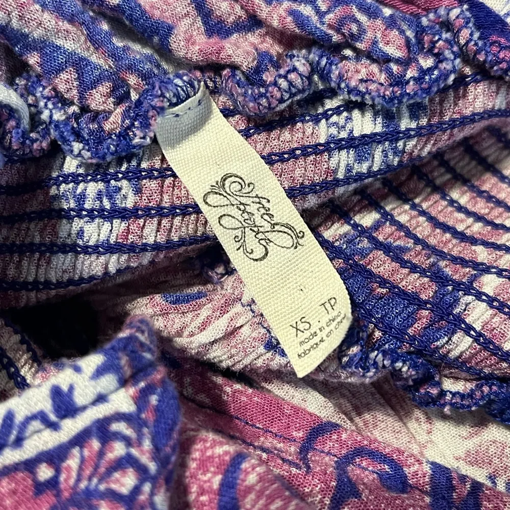 Free People She's A Lady Reversible V Neck Midi Dress Size XS - Image 6