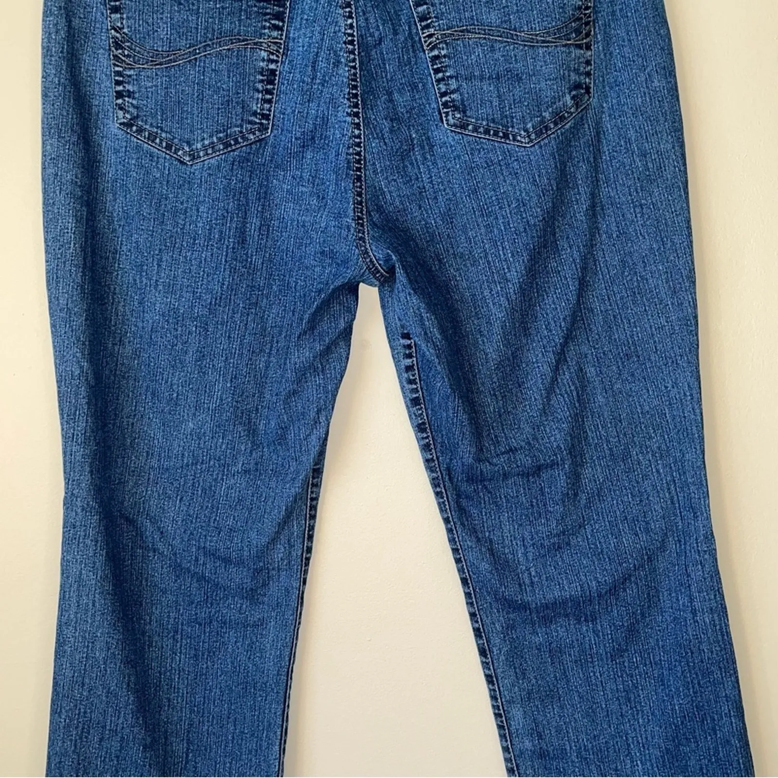 Gloria Vanderbilt Amanda Straight Leg Blue Jean Size 12 - Image 7