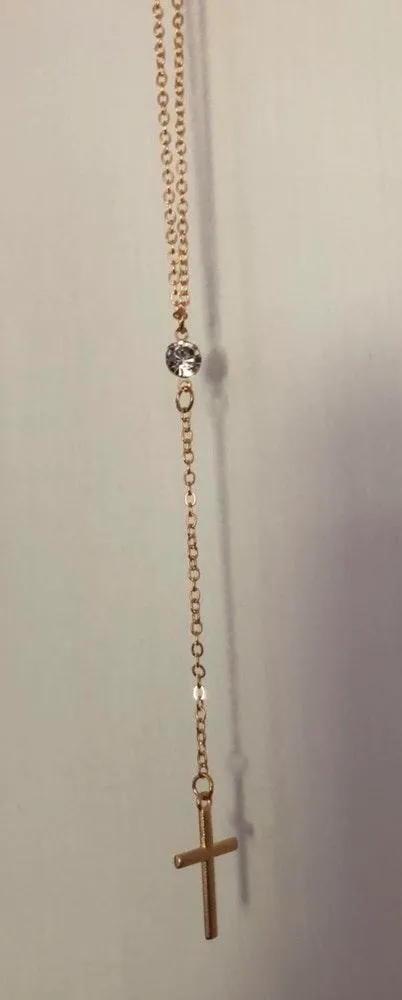 cross gold necklace - Image 3