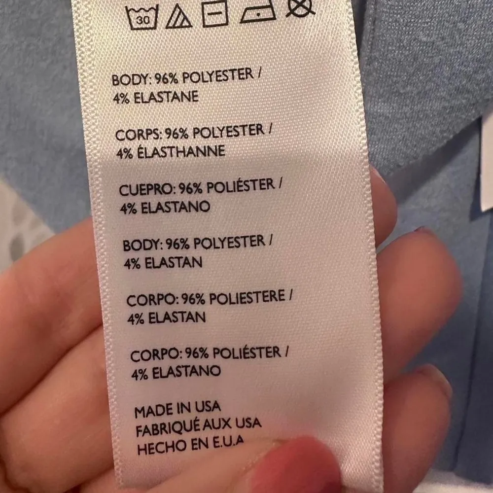 NWT‎ Urban Outfitters Blue Arna Midi Slip Dress Size XS - Image 9