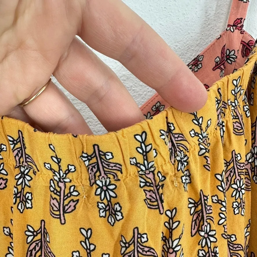 Knox Rose XXL Sleeveless Maxi Dress Floral Print Tiered Casual‎ Summer Boho - Image 11