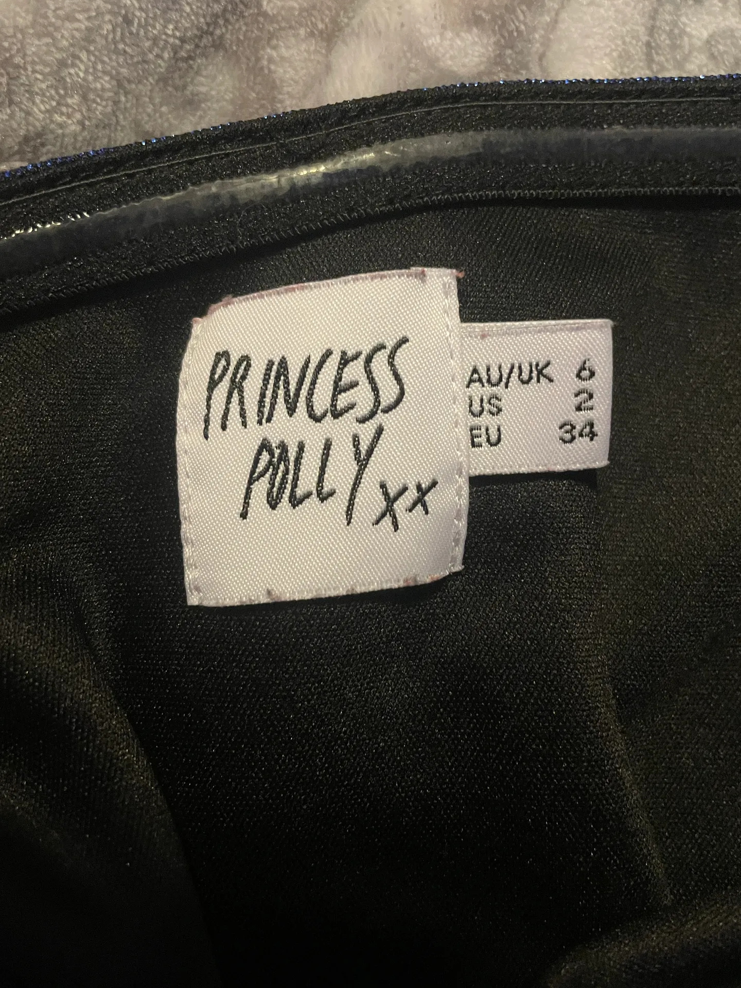 Blue Mini Dress - Image 4