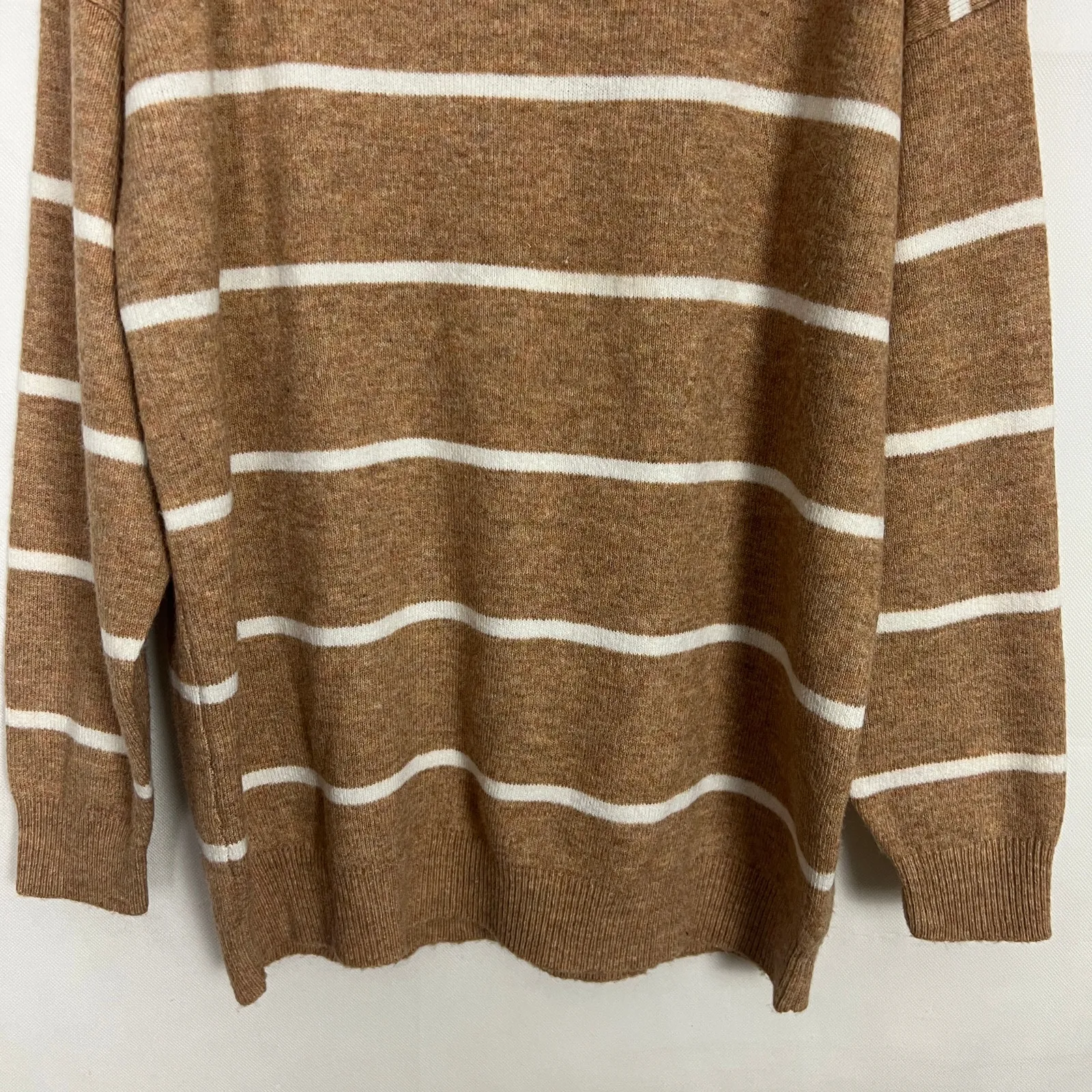 A New Day Oversized Chunky Striped Sweater Size XS - Image 4