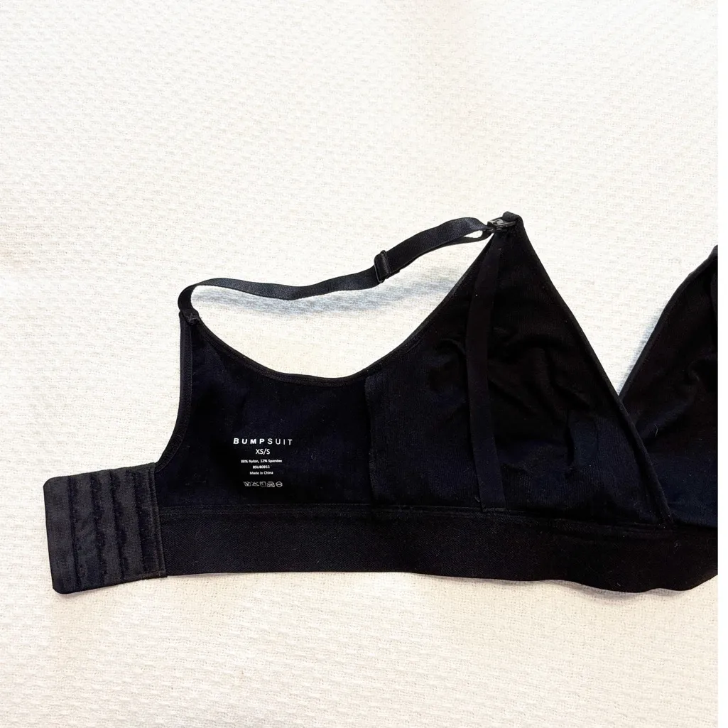 Bumpsuit The Ultimate Nursing Bra Black size XS/S - Image 4