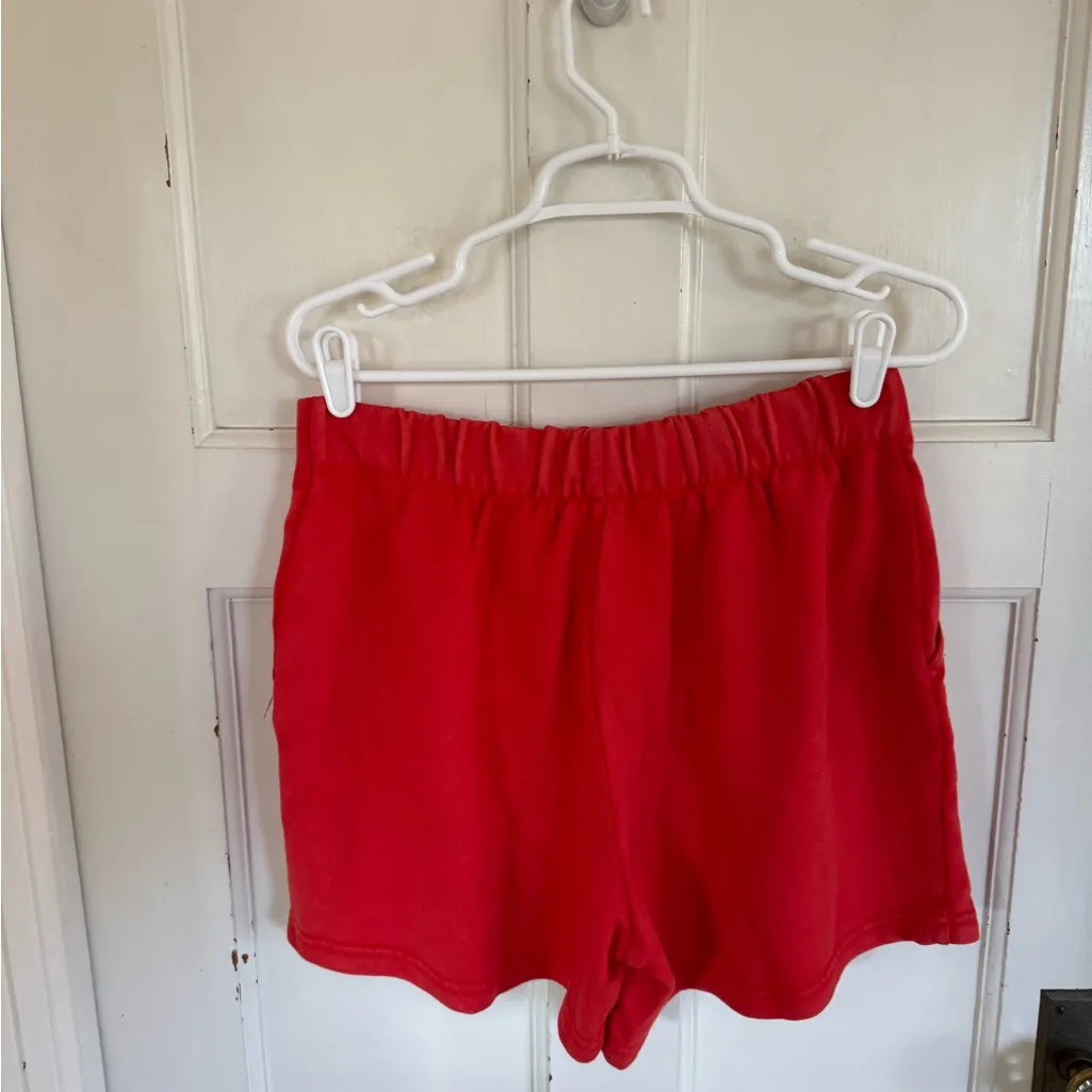 NWT Aerie red pull on shorts size medium - Image 5