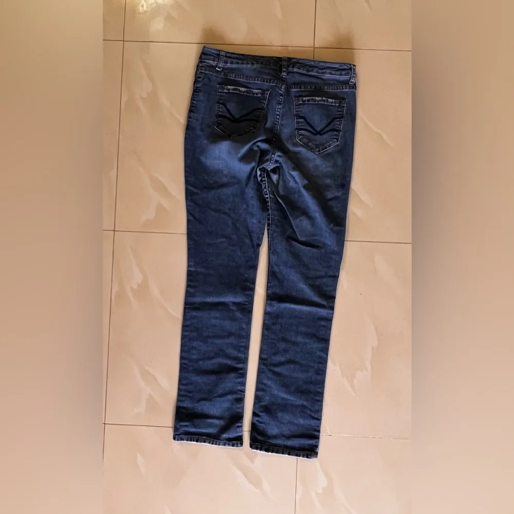 Vintage America Blues Jeans 8/29 cotton‎ spandex straight 5 pockets blue Size undefined - Image 13