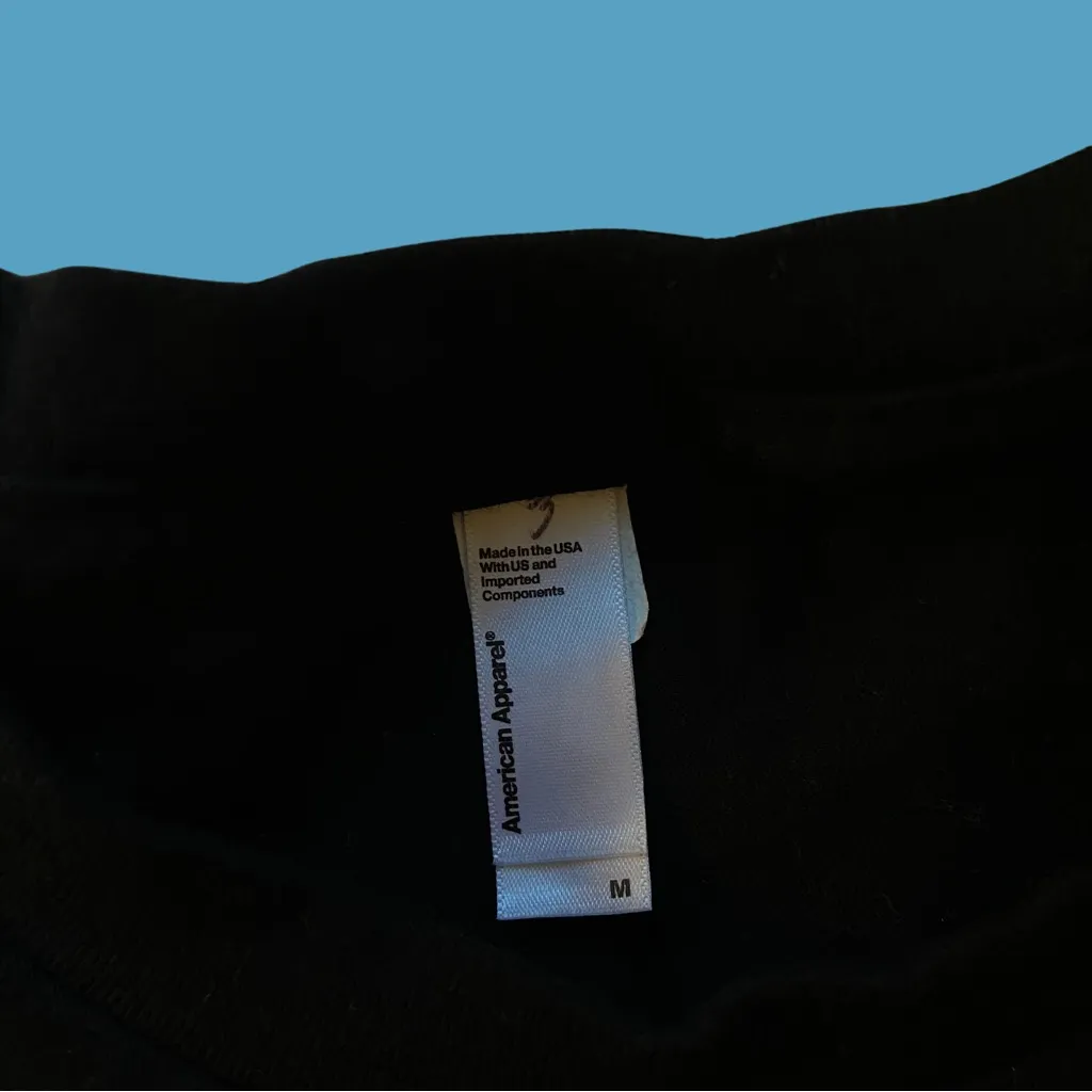 American Apparel Black T-Shirt 🔥 - Image 2