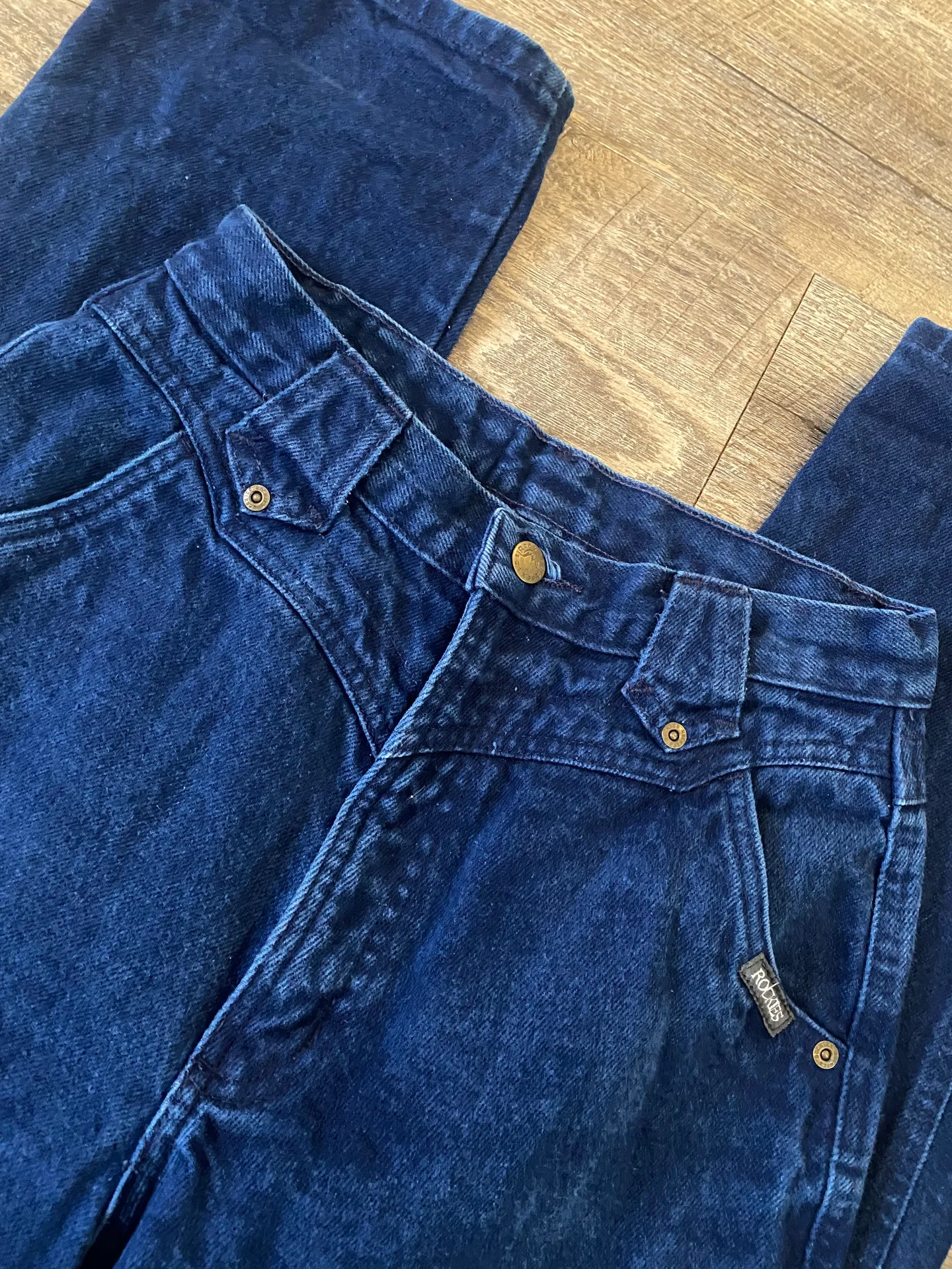 Vtg Western Jeans - Image 5