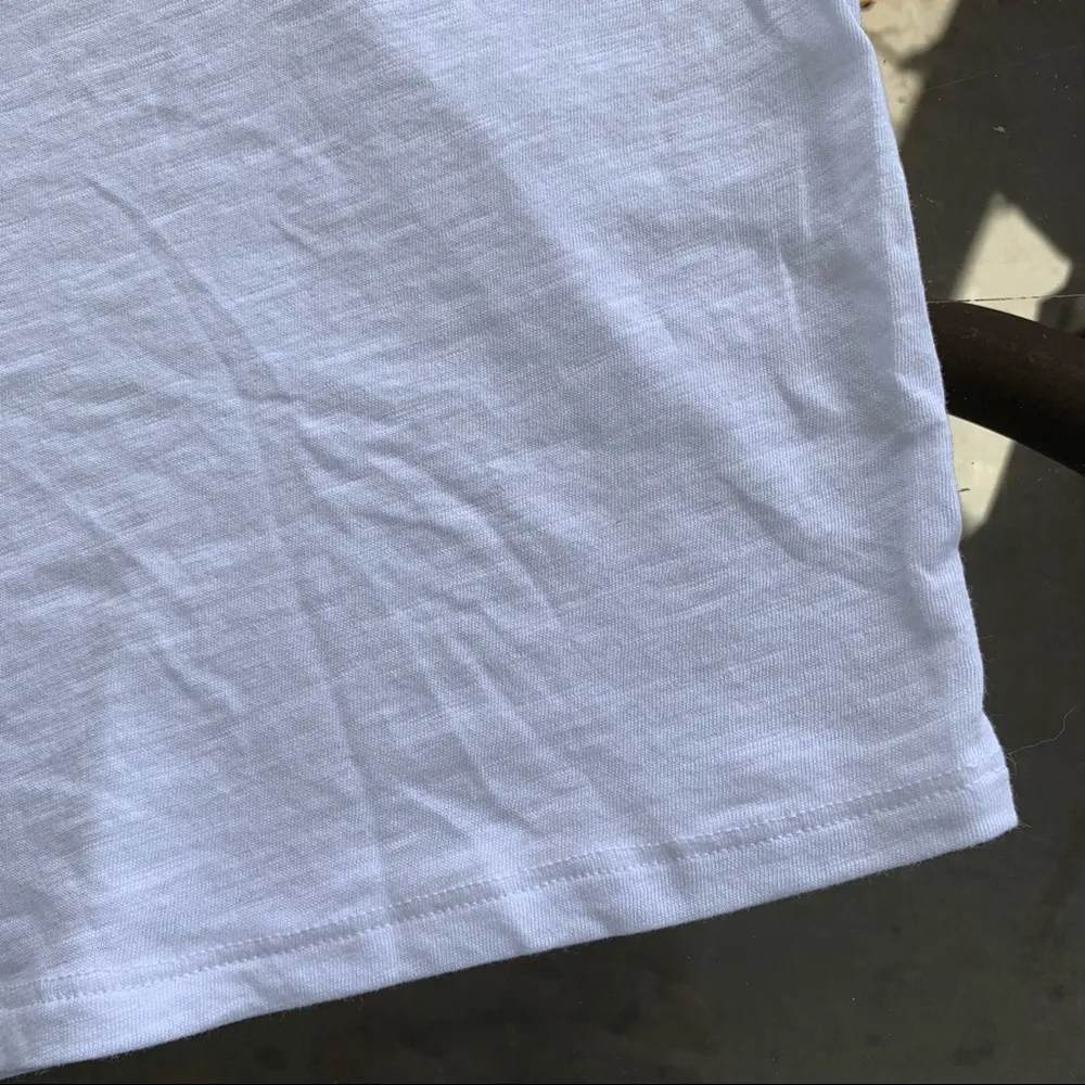 PINK Victoria’s Secret Let’s Not Taco ‘Bout It Muscle Tee in White/Pink - Small - Image 7