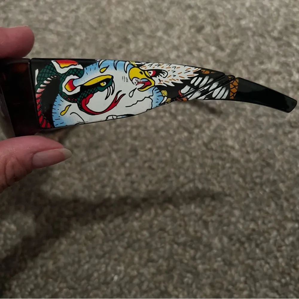 Sunglasses Retro Square Unisex Fashion Siamese Lens Shades UV400 - Image 4