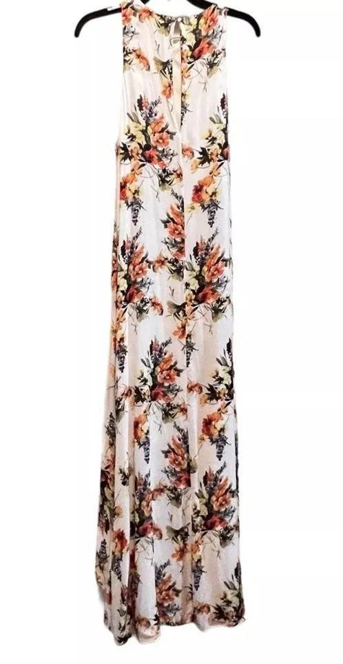Haute Hippie Floral Jane High Low Maxi Gown size 12 never worn - Image 2