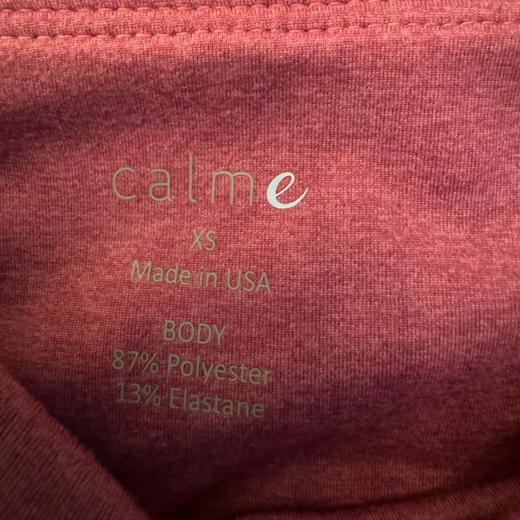 Johnny Was Calme Ease High Waist Leggings Women’s Polyester Red Size XS - Image 7