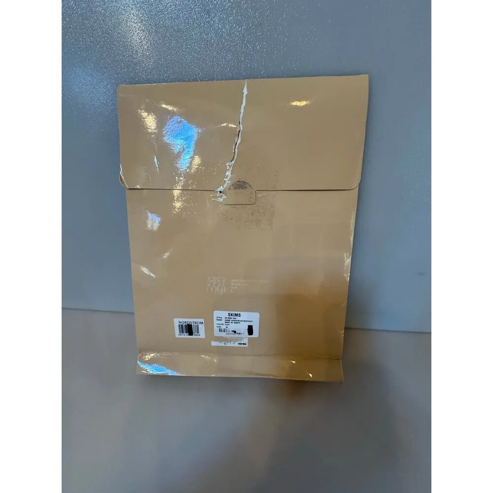 Skims Shine Shapewear Briefs Bodysuit sz M clay - Image 3