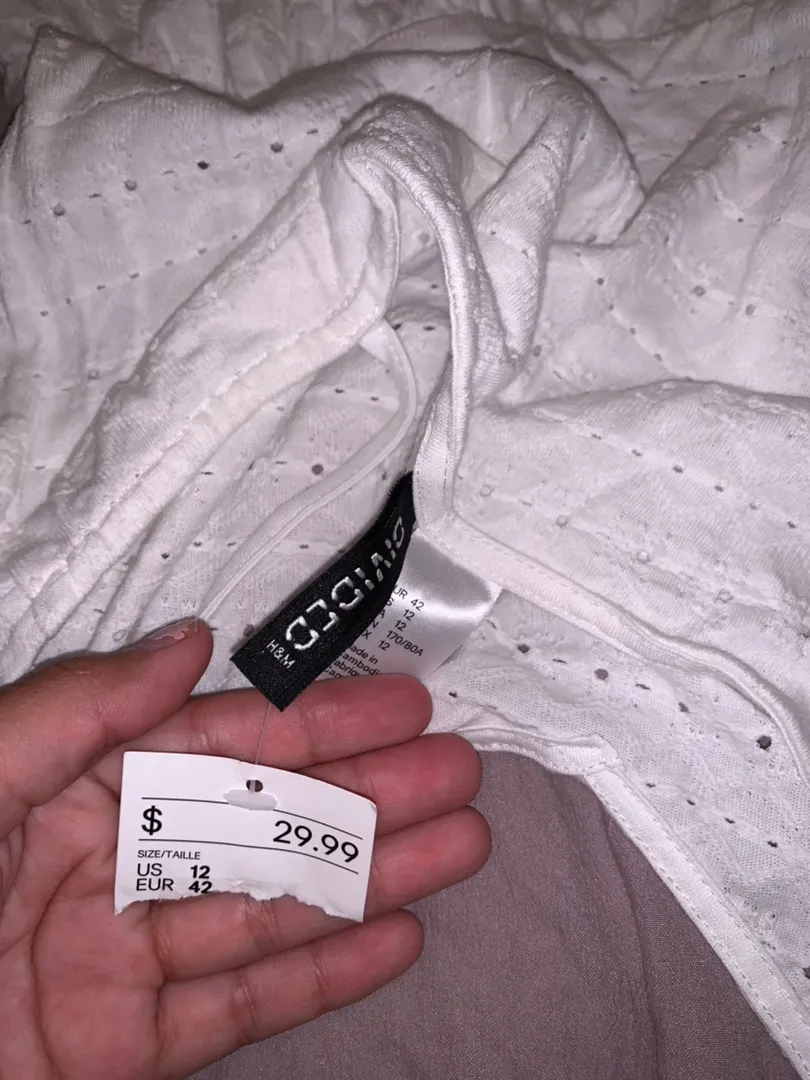 H&M White Romper - Image 4