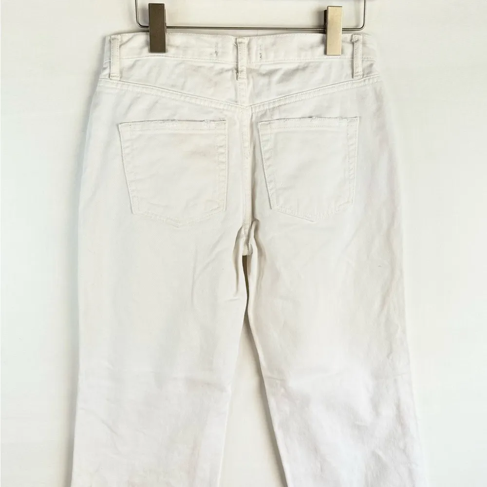 We The Free Jeans Free People Maggie Mid Rise Straight Leg Jeans Size 25 - Image 6