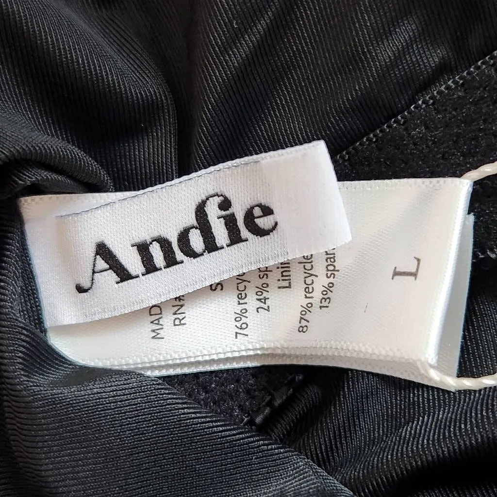 Andie Black One-Piece Swimsuit NWT Large Black Andie One Piece Swimwear - Image 6