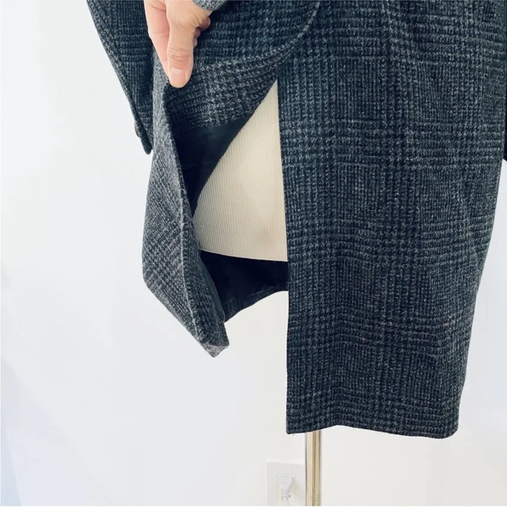 All Saints 100% wool trench jacket - Image 8