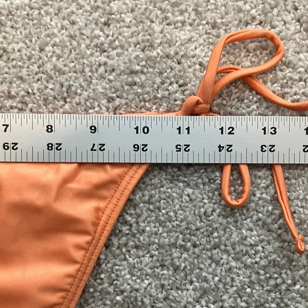 Damsel NWT‎ Women’s Size M Vibrant Orange Tie - Image 4