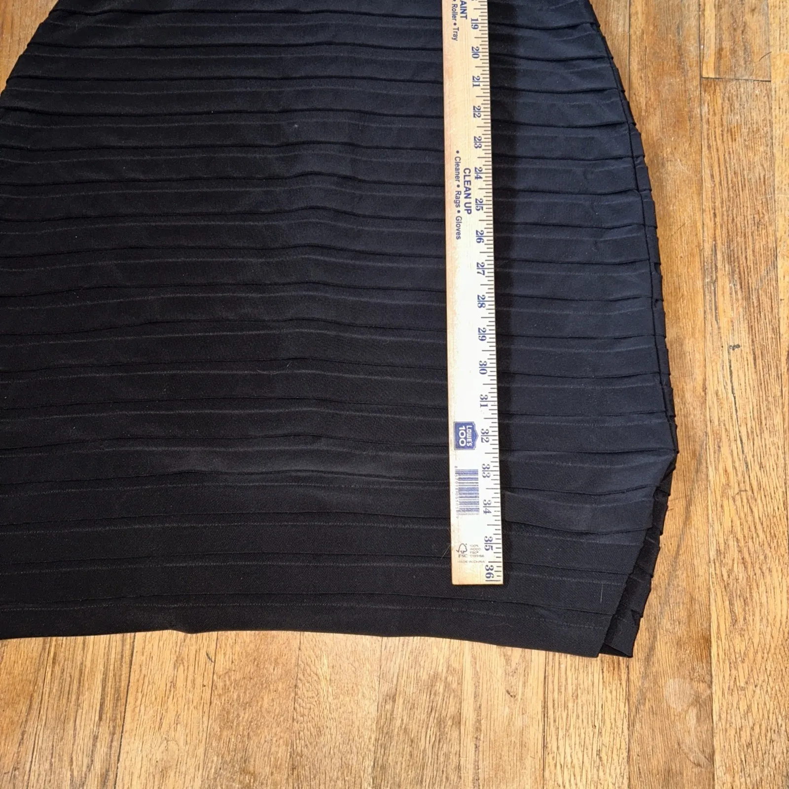 Adrianna Papell  Black‎ Ruffle Halter Knee-Length Dress Size 16 - Image 10