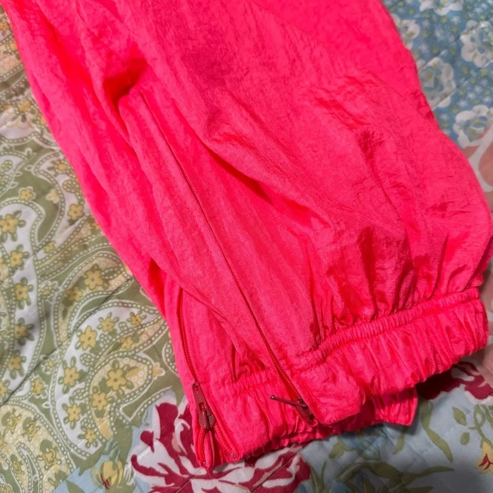 Sergio Tacchini Women Pink Vintage Athletic Drawstring Waist Track Pants Sz S - Image 15