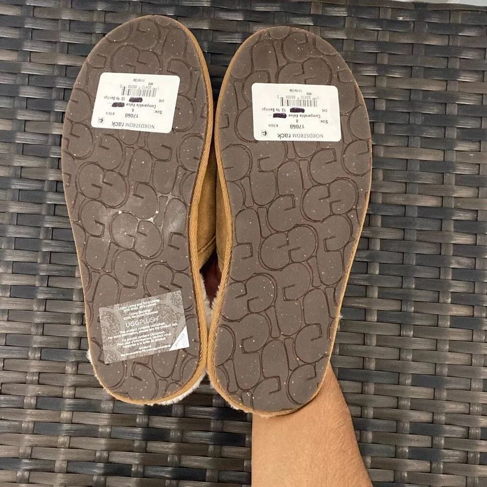 UGG Scuff suede slippers women’s size 6 - Image 5