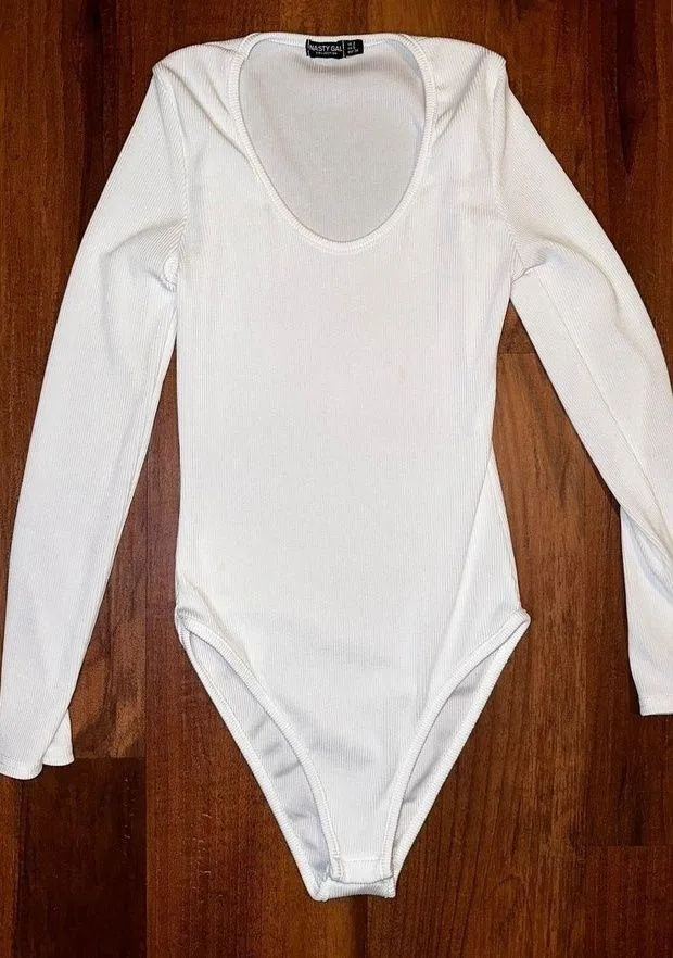 Longlseeve white Bodysuit - Image 3