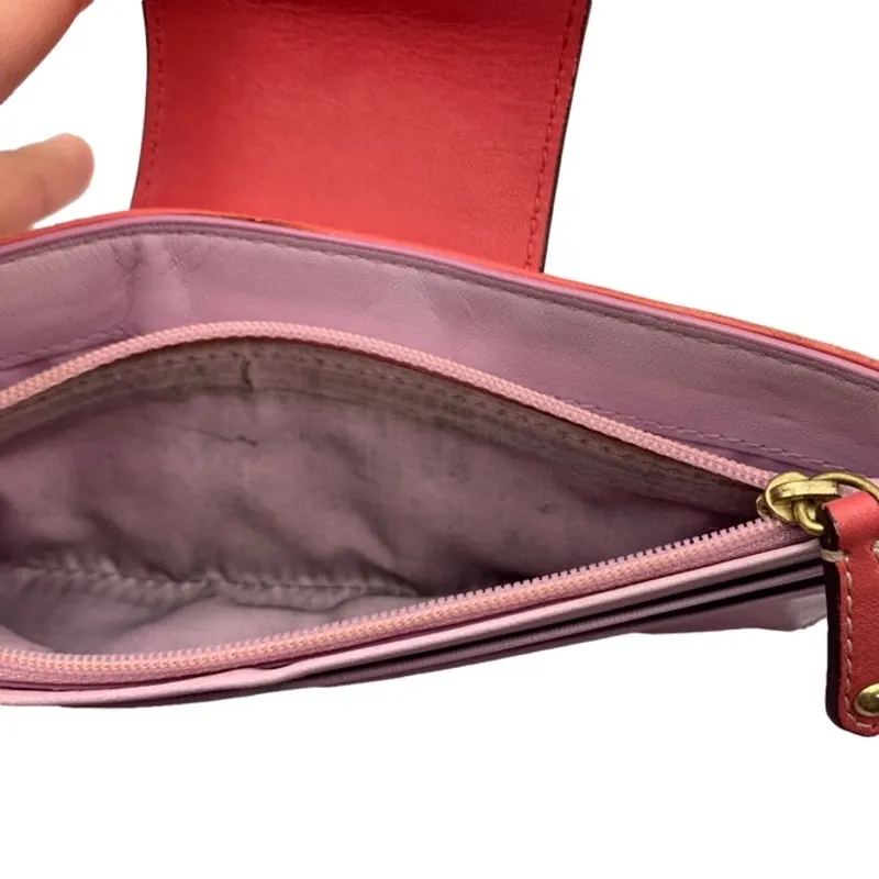 y2k COACH Carriage Signature Canvas Wallet - Image 8