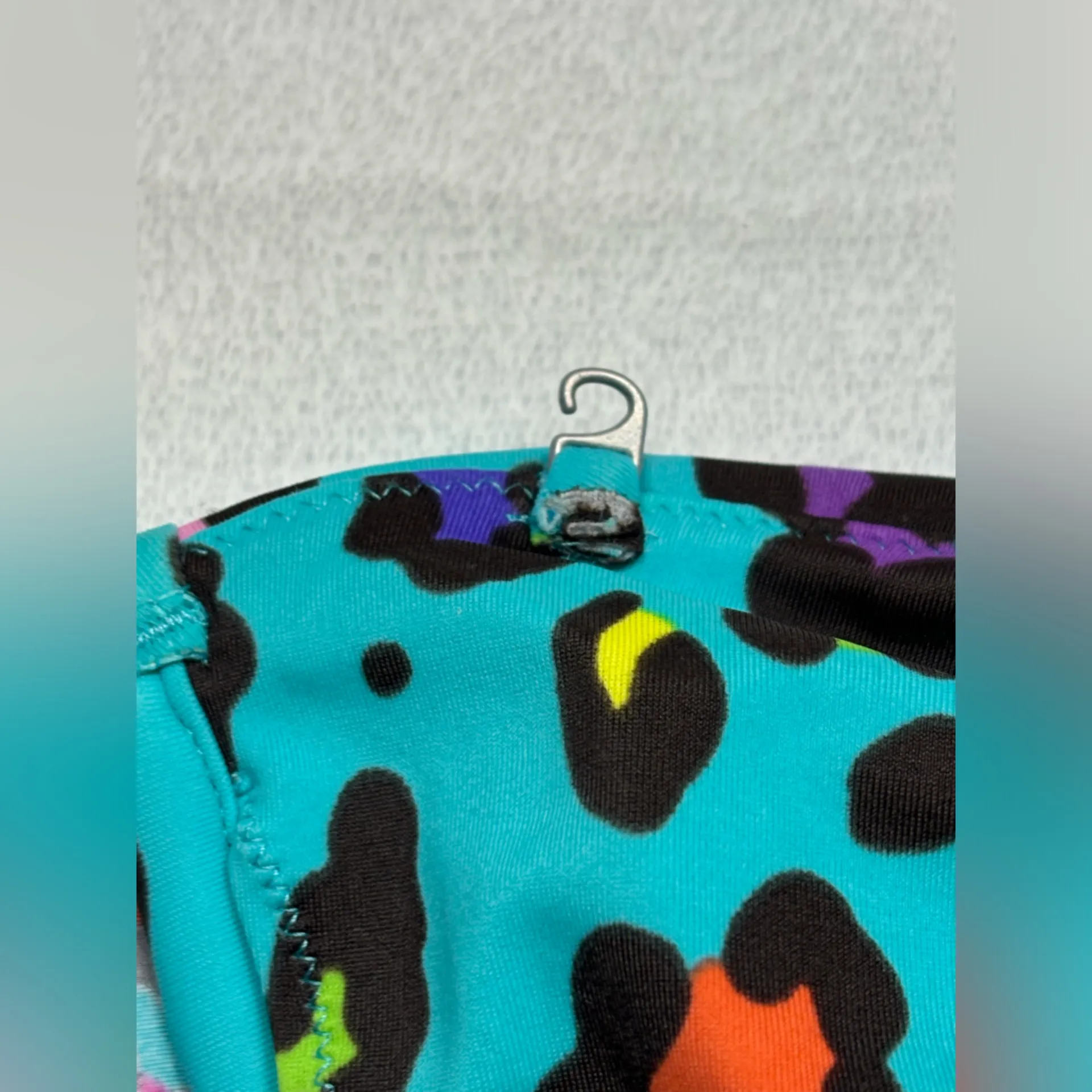 Victoria’s Secret Turquoise Leopard Printed Bikini Swimwear Set - Image 4