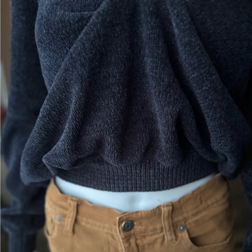 Prana Velour Ribbed Cowl Neck Sweater - Image 7