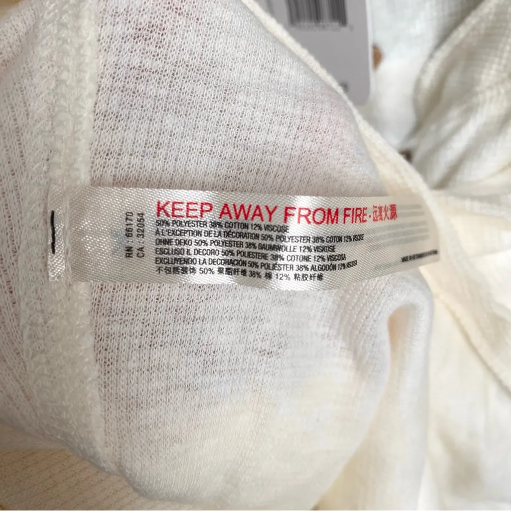 NWT Free People Intimately Dylan Thermal Bodysuit - Image 6