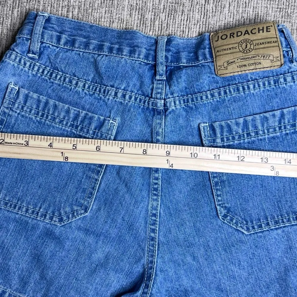 Jordache Y2K 90 vintage style Blue Jean Shorts High-Waisted Vintage Style - Image 10