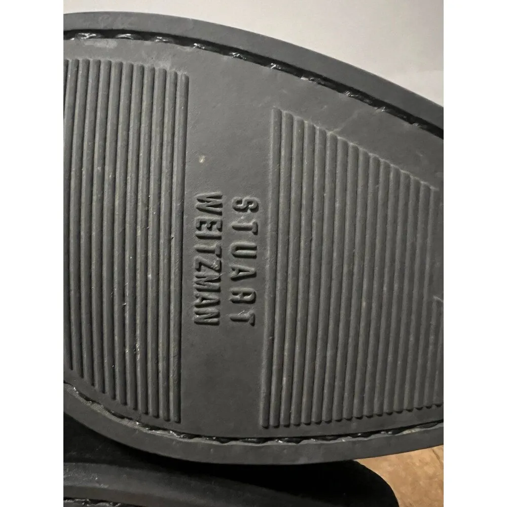 Vintage Stuart Weitzman suede heeled loafers - Image 7