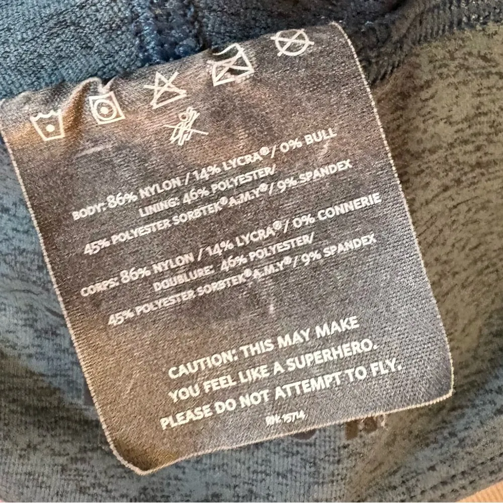 NOBULL Women's Midnight Heather Matte Performance Workout/Running Tight 21" Sz M - Image 10