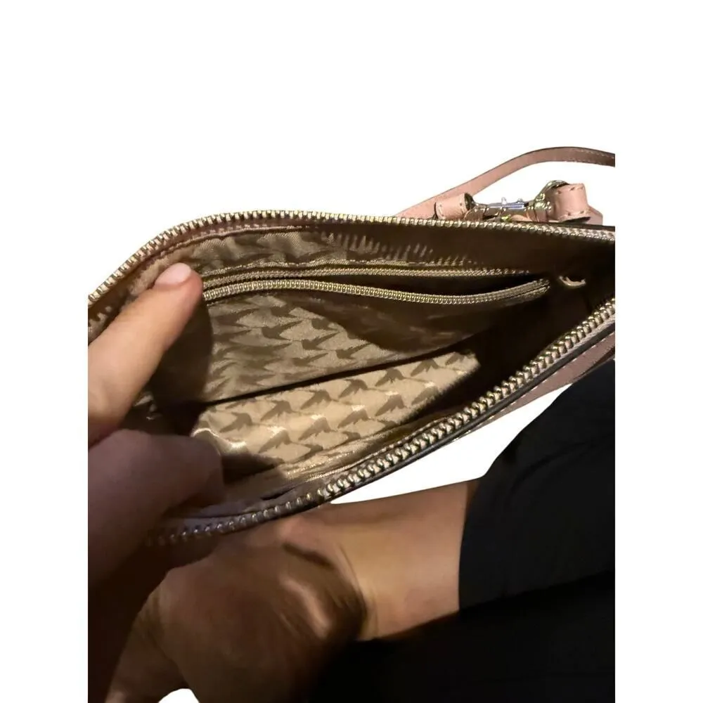 Lo & Sons Waverley 2 Pink Rose Quartz Crossbody Wristlet Belt Bag - Image 9