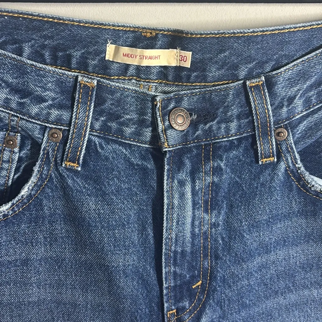 Levi’s Middy Straight Jeans - Image 2