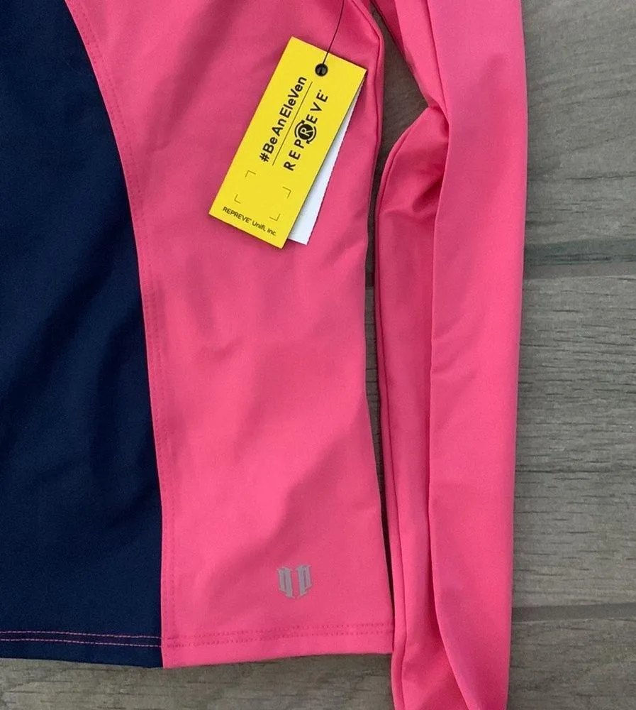 Eleven by Venus Williams Sun Bliss Top In Disco Pink/Admiral Navy Combo - Image 7