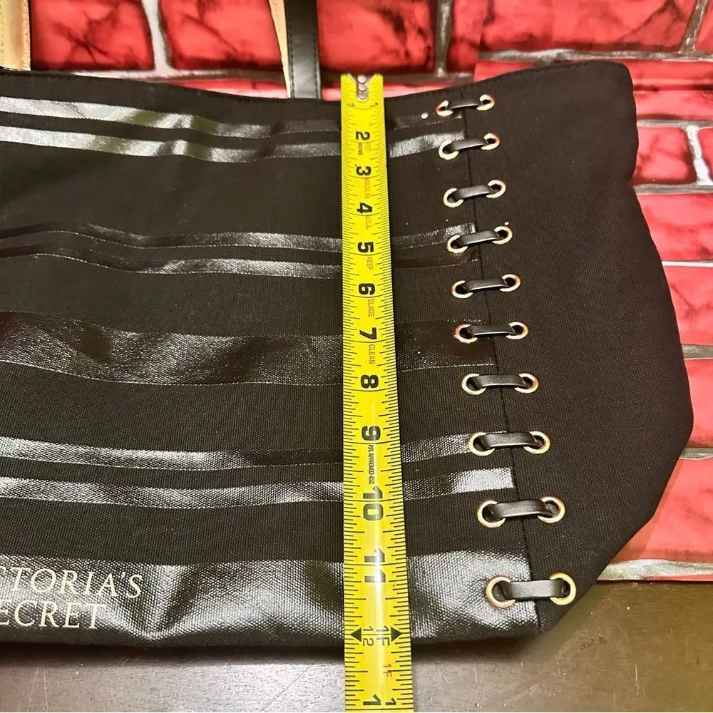 Victorias Secret Lace Up Corset Tote Bag - Image 9