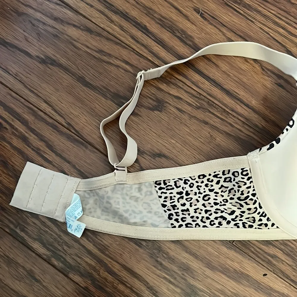NWOT Playtex Secrets baby leopard print underwire bra - Image 9