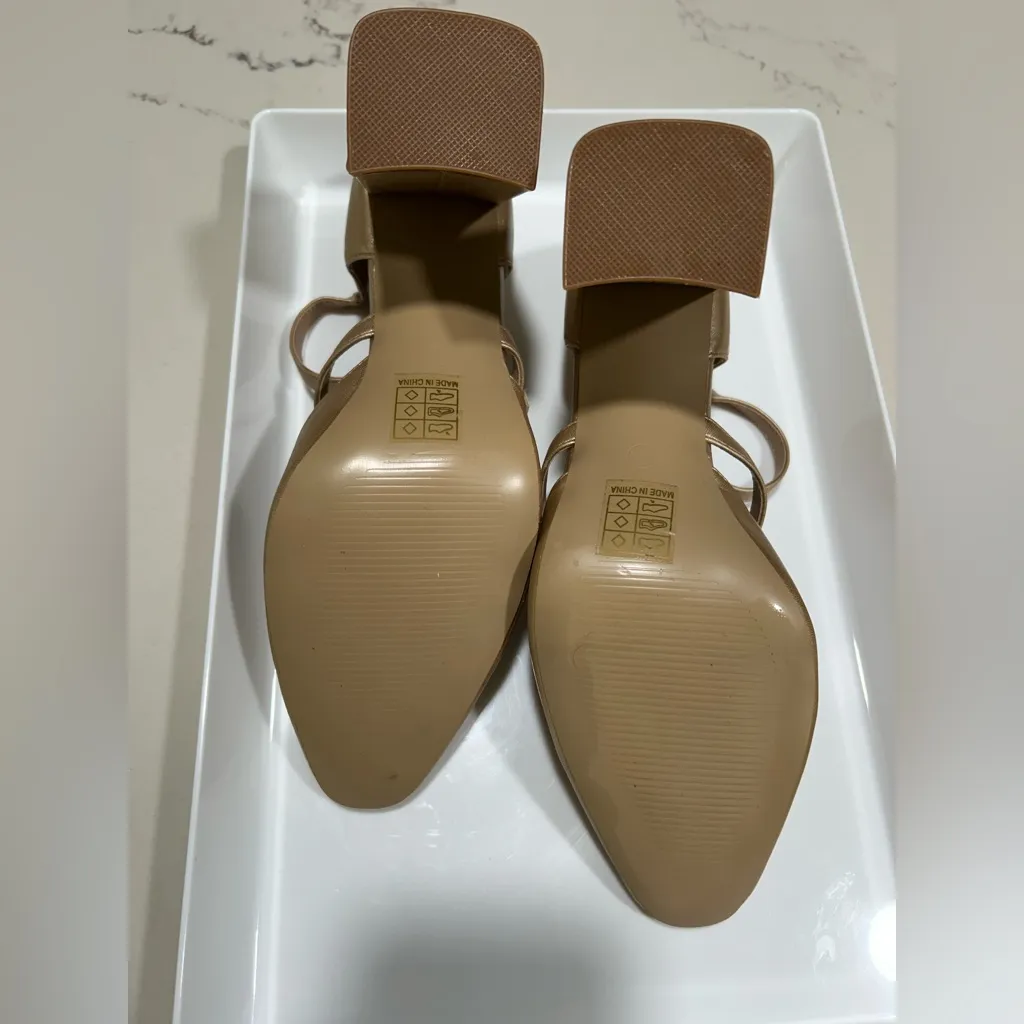 NEW Gold Journee Isadorah Mary Jane Pumps Shoes 8.5 $100 - Image 5