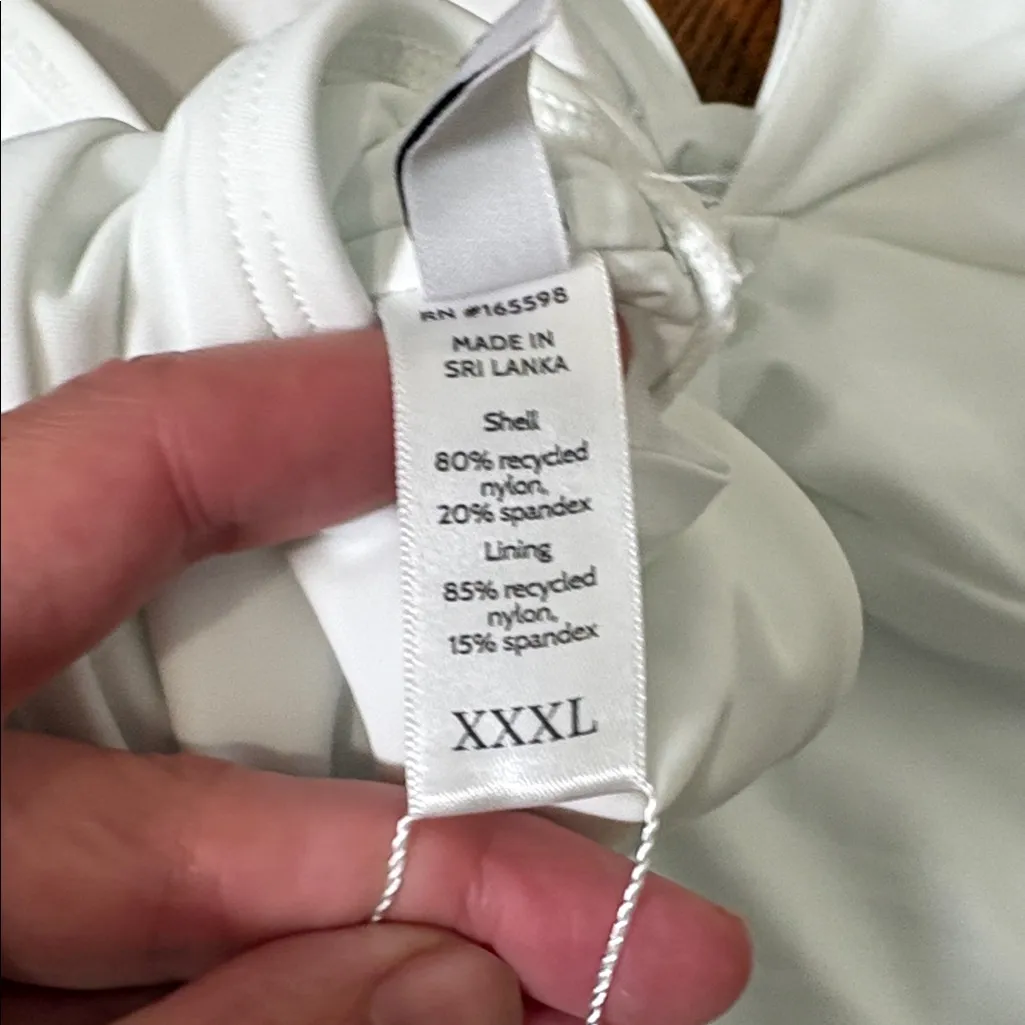 Andie Swim The Mykonos One Piece Swimsuit White size XXXL‎ NWT - Image 7