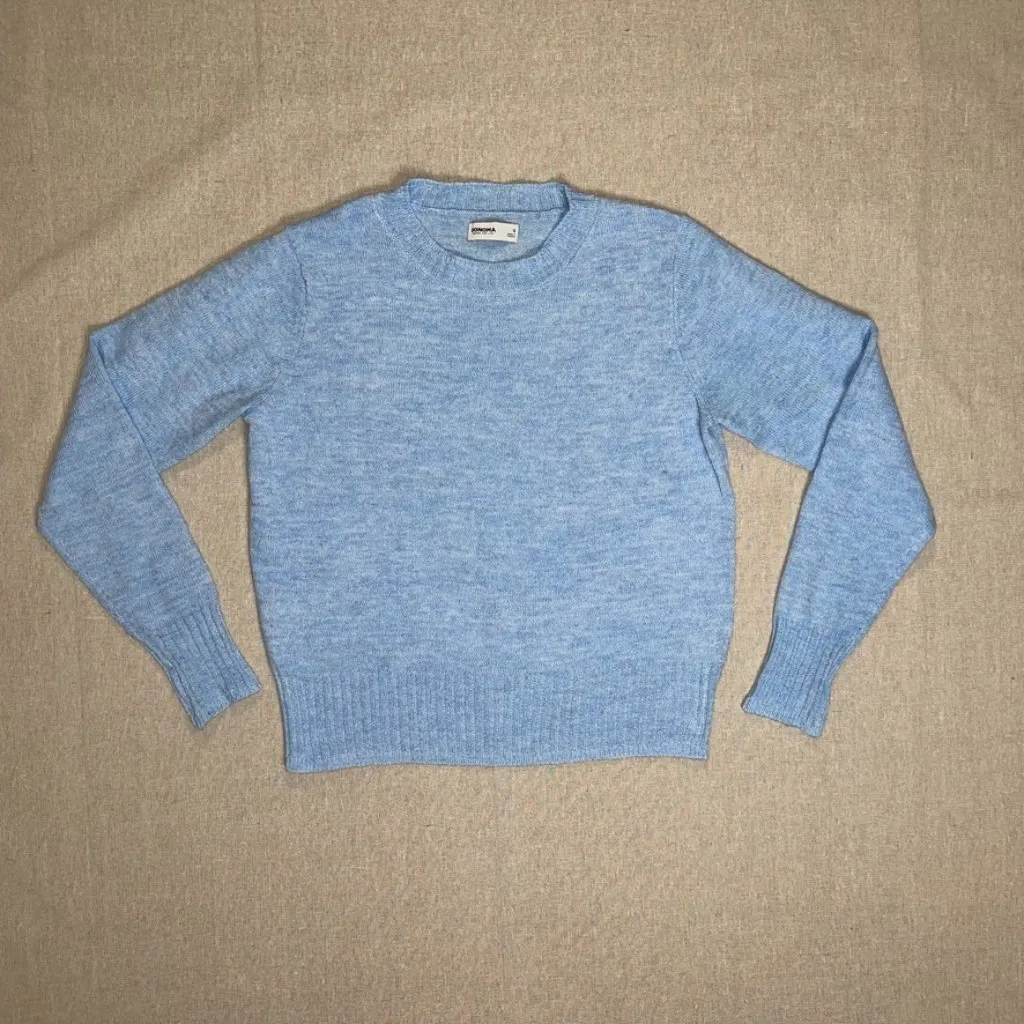 Sonoma Blue Lightweight Pullover Crewneck Sweater - Small - Image 2