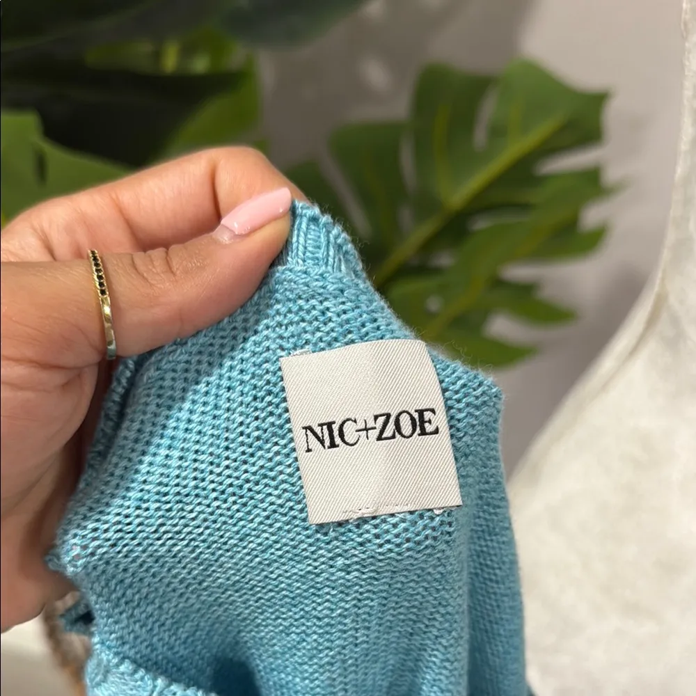 NIC+ZOE Aqua Knit Top - Image 8